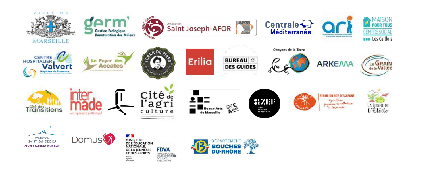 Logos des partenaires